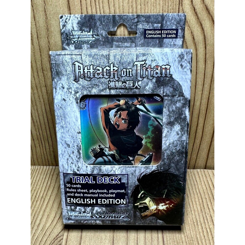 WeiB (Weiss) Schwarz Attack on Titan English Trial 50 Card Deck